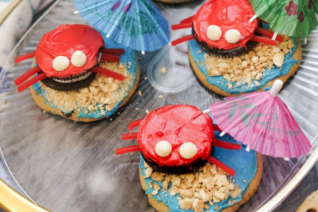 No Bake Crab on the Beach Summer Cookies by Two Kids and a Coupon