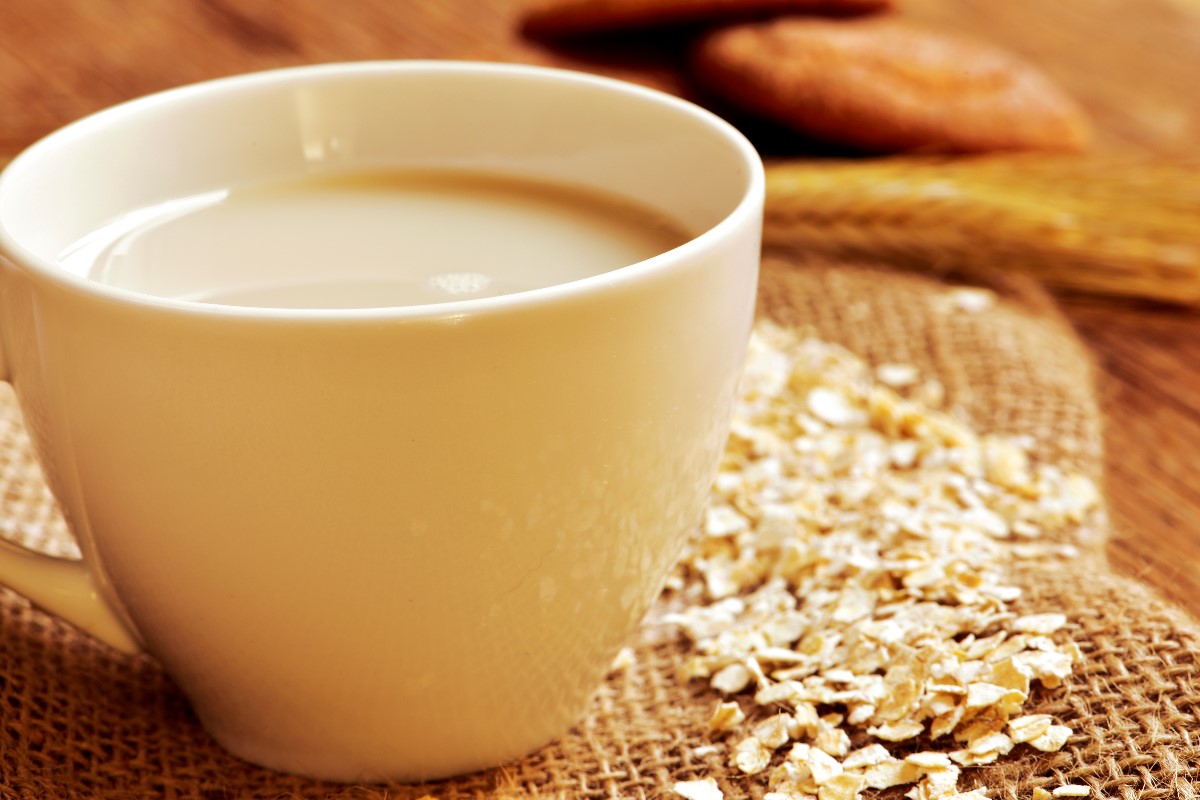 Oat milk latte