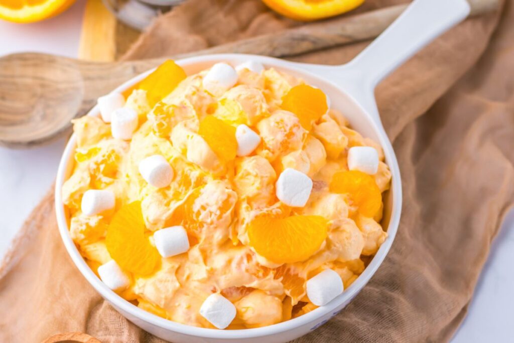Orange Fluff Salad by Recipes From A Pantry