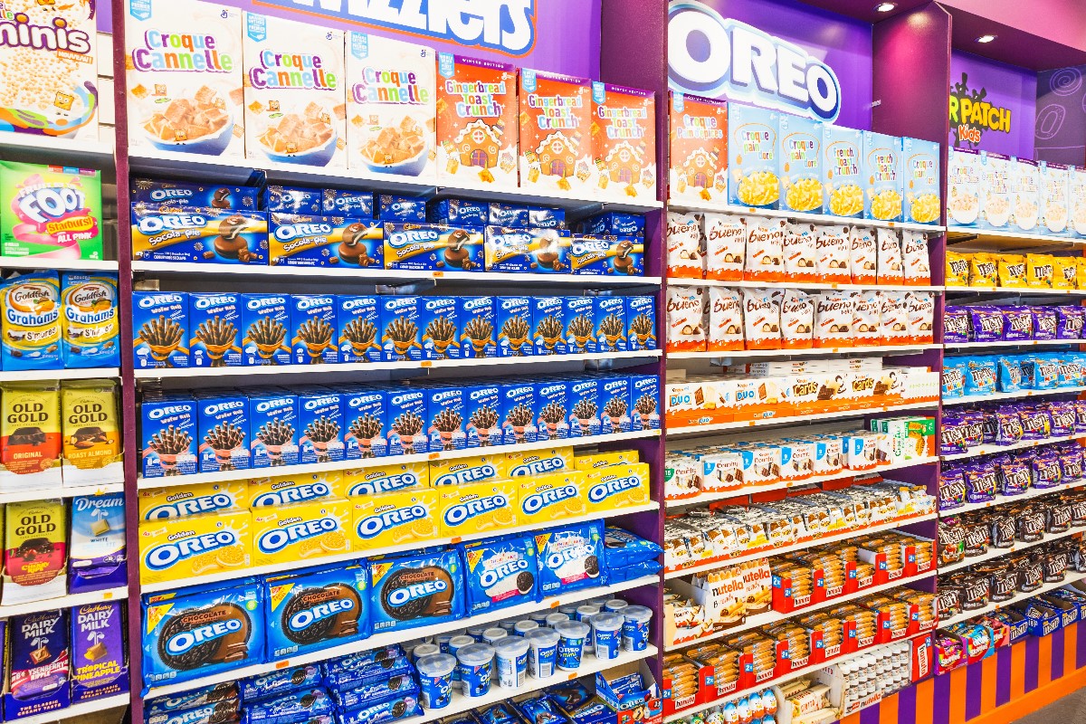 Oreos section