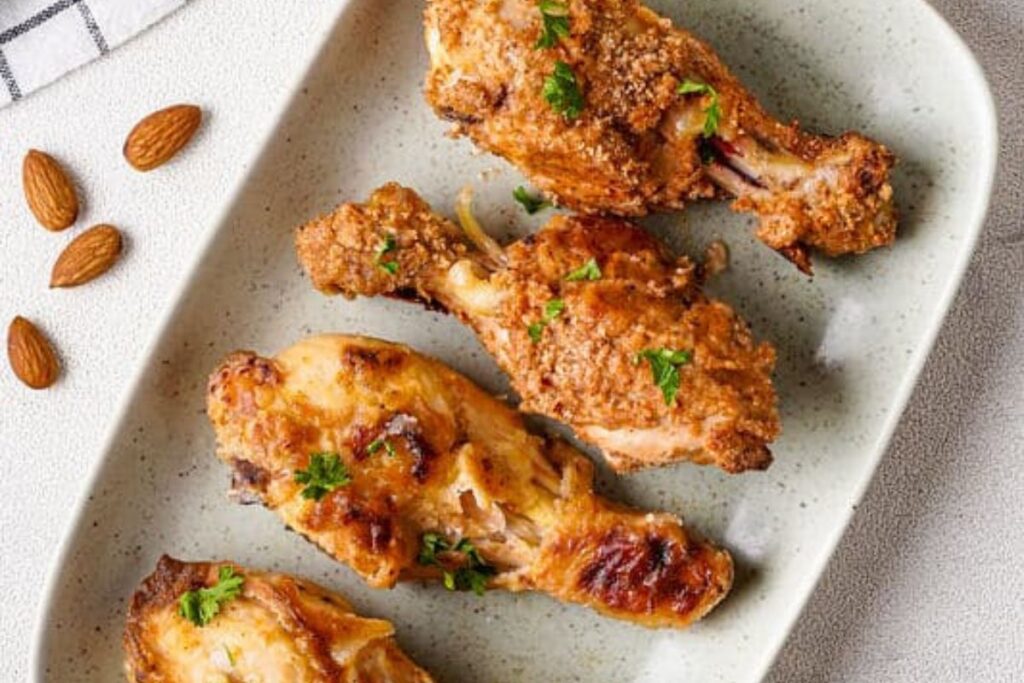 Oven Baked Chicken Drumsticks by Hungry Hobby