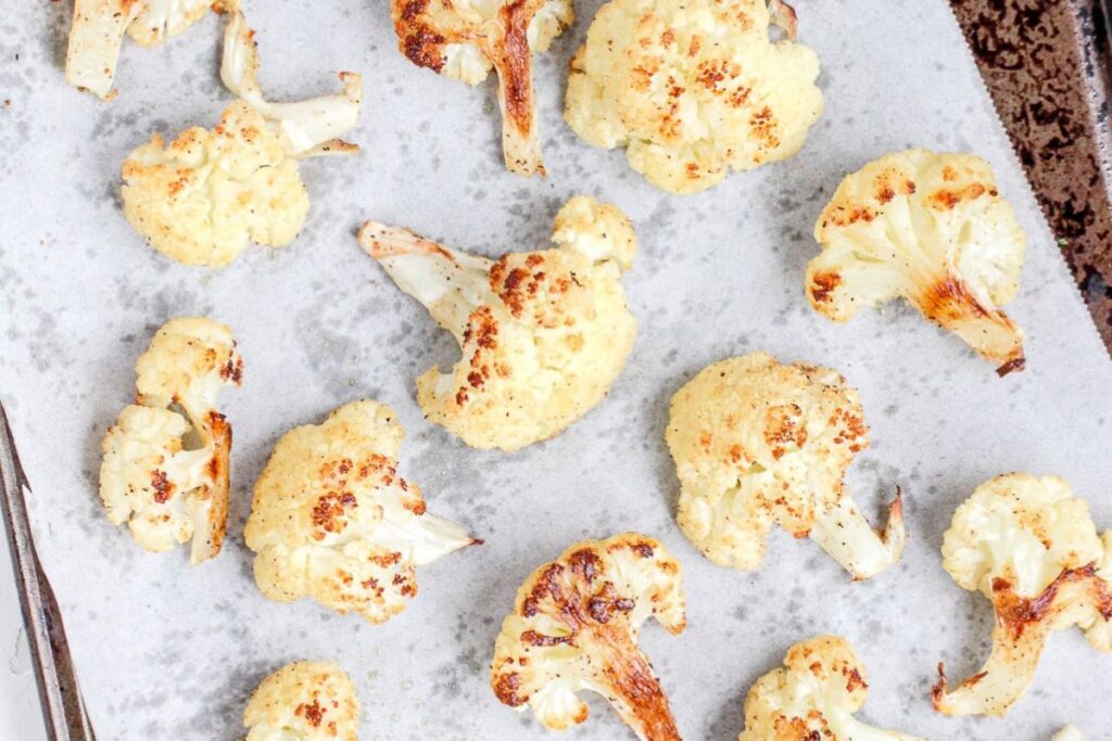 Oven Roasted Cauliflower by Frugal Mom Eh