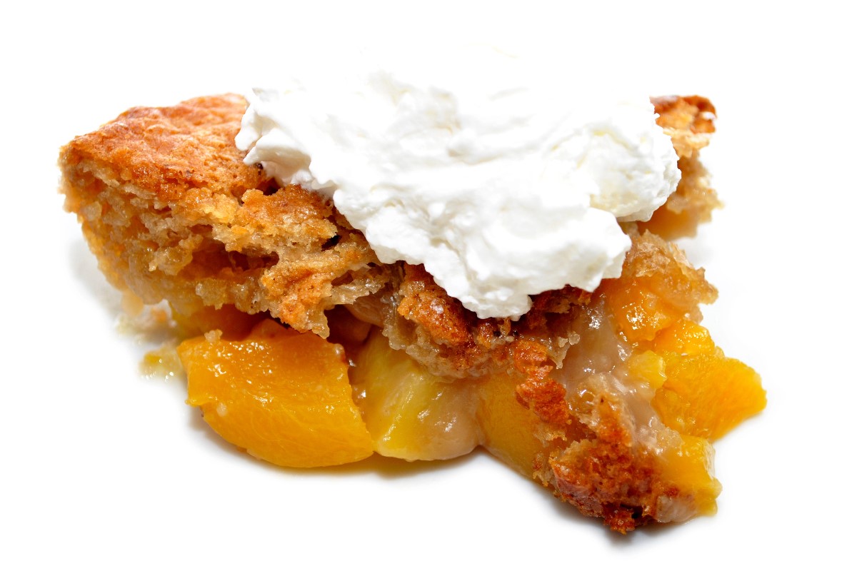 Peach cobbler