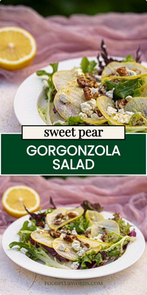 Pear Gorgonzola Salad