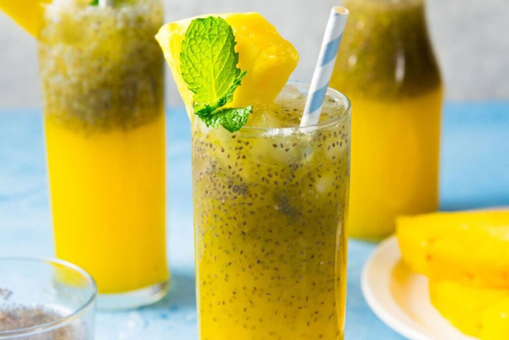 Pineapple Chia Fresca by The Flavor Bender