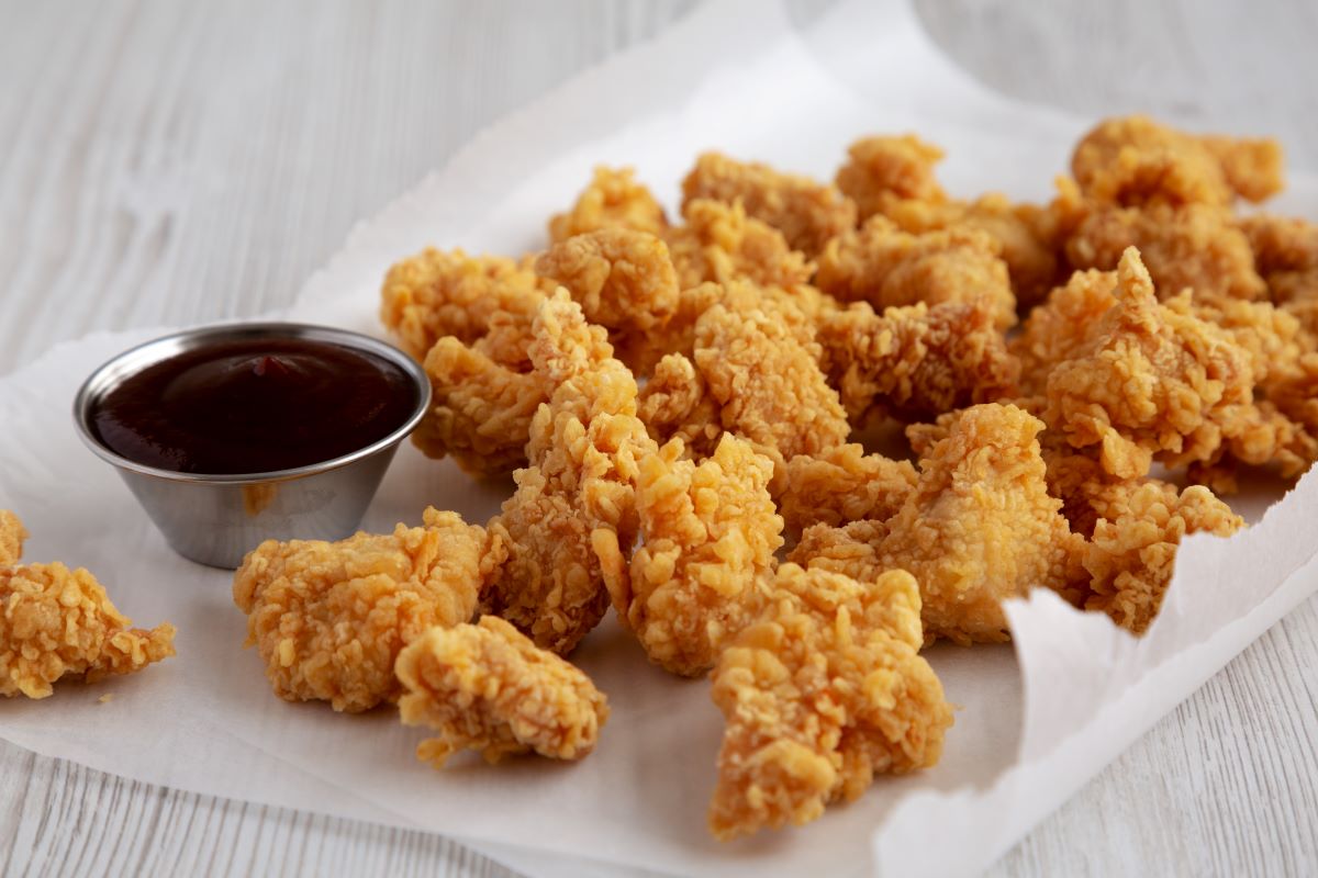 Popcorn chicken bites