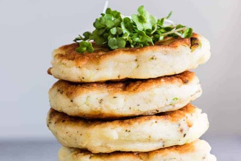 Potato Pancakes with Green Onions by Recipes From A Pantry