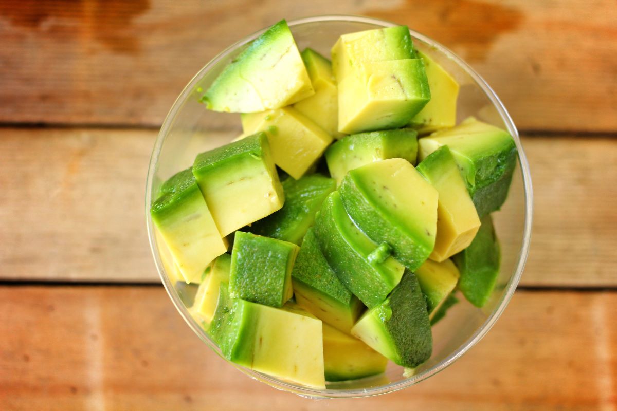 Pre cut avocados