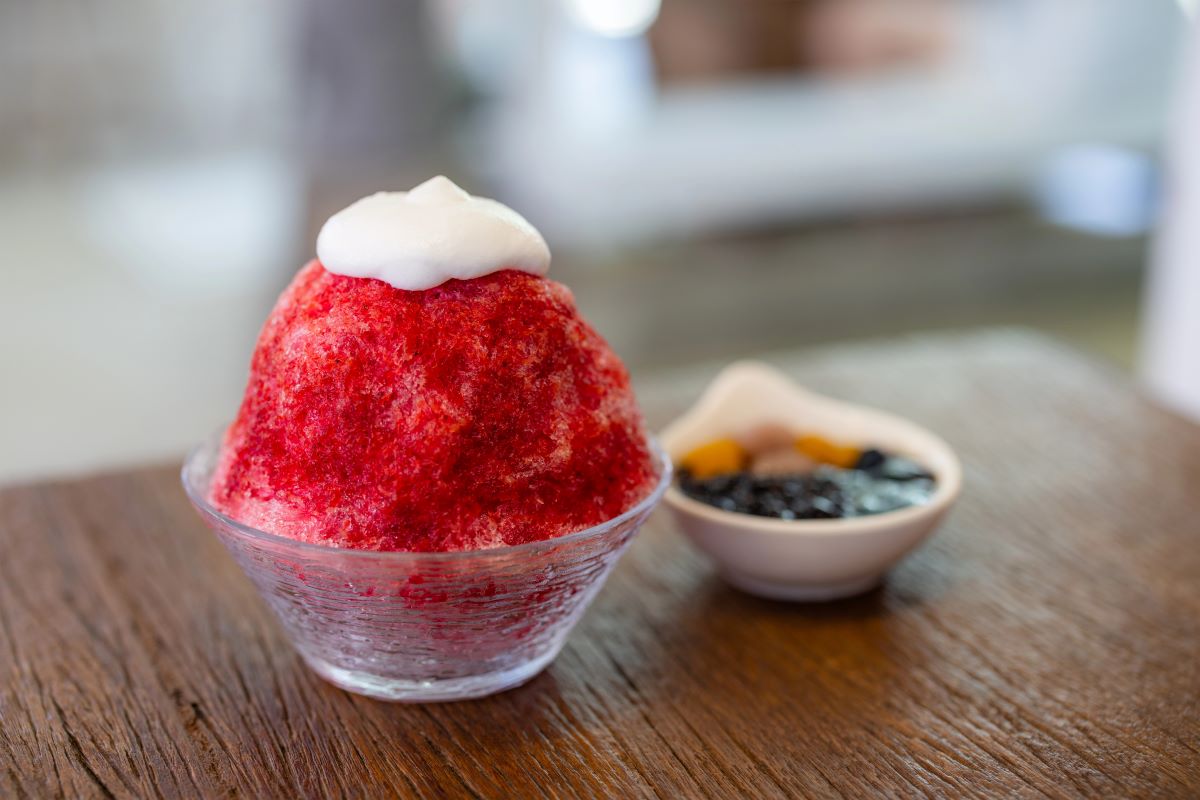 Prickly pear ice cream