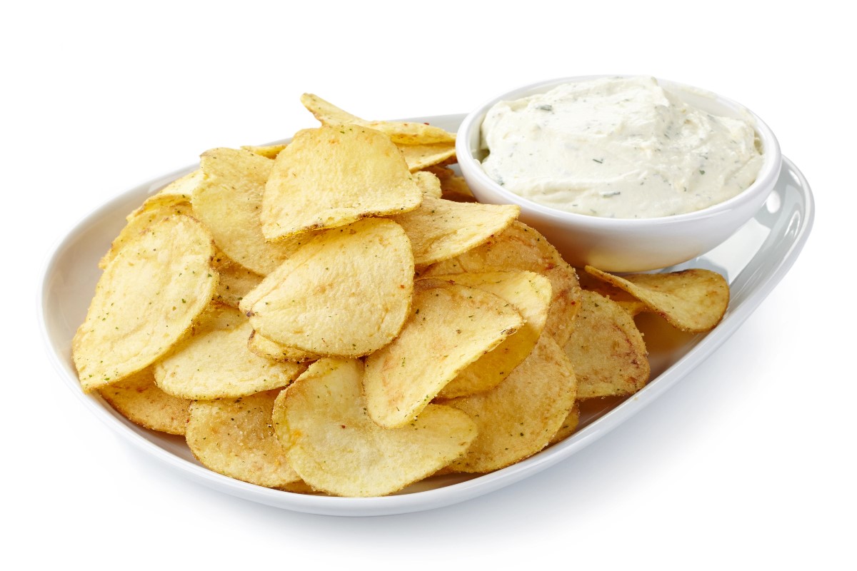 Ranch seasoning and pickle chips