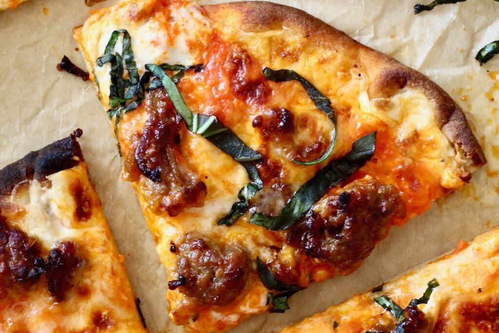 Red Pepper Pizza by Table Nutrition