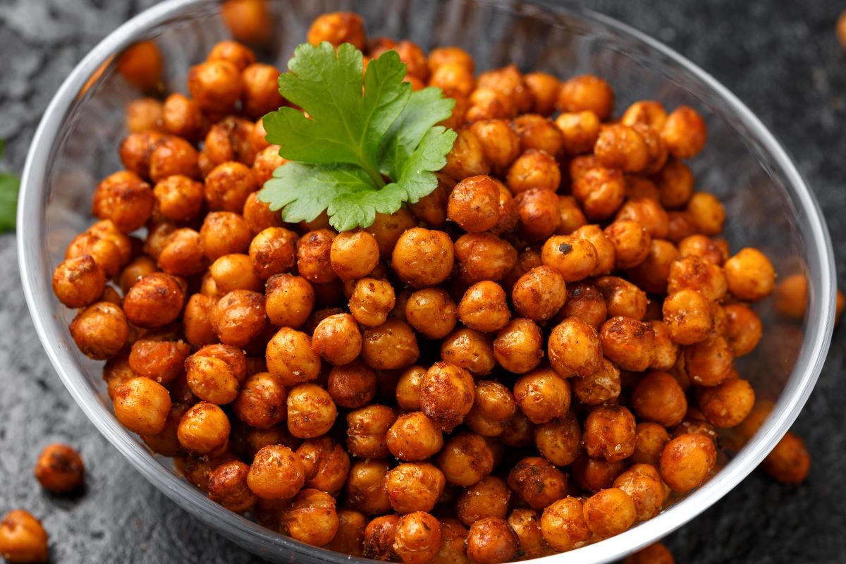 Roasted chickpeas