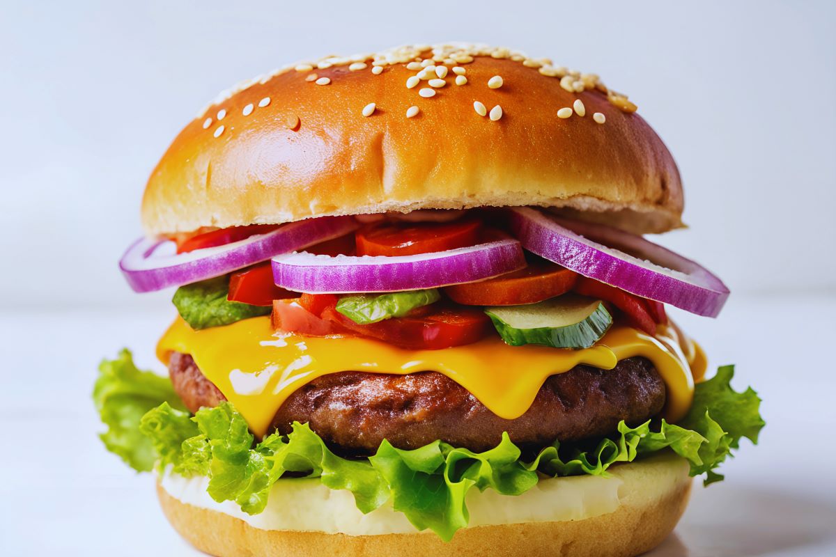 Rodeo cheeseburger