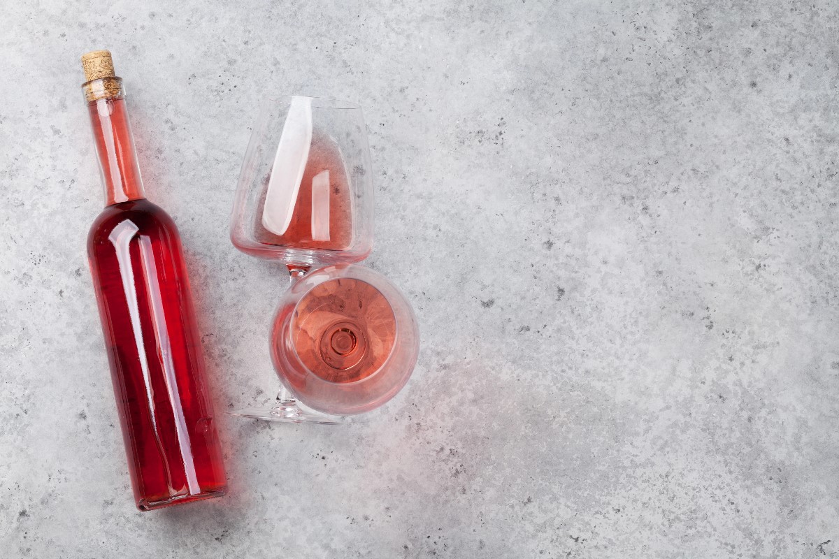 Rose wine