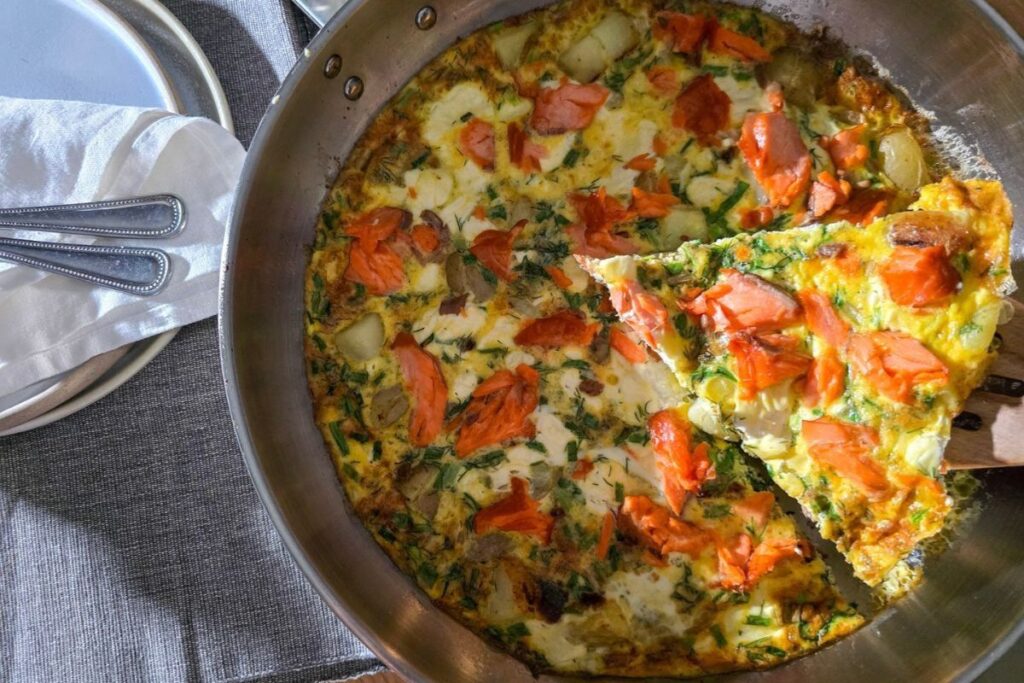 Salmon Omelette by Candyflosslife