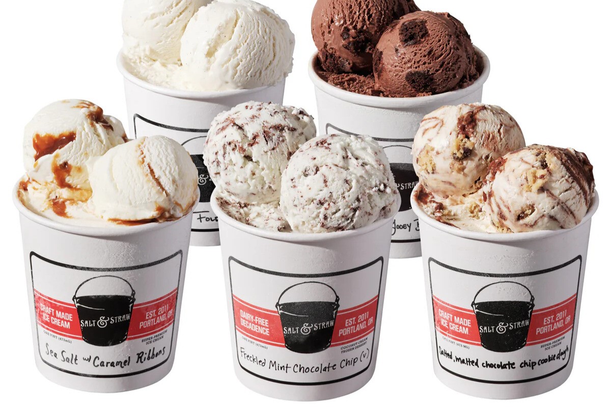 Salt and straw