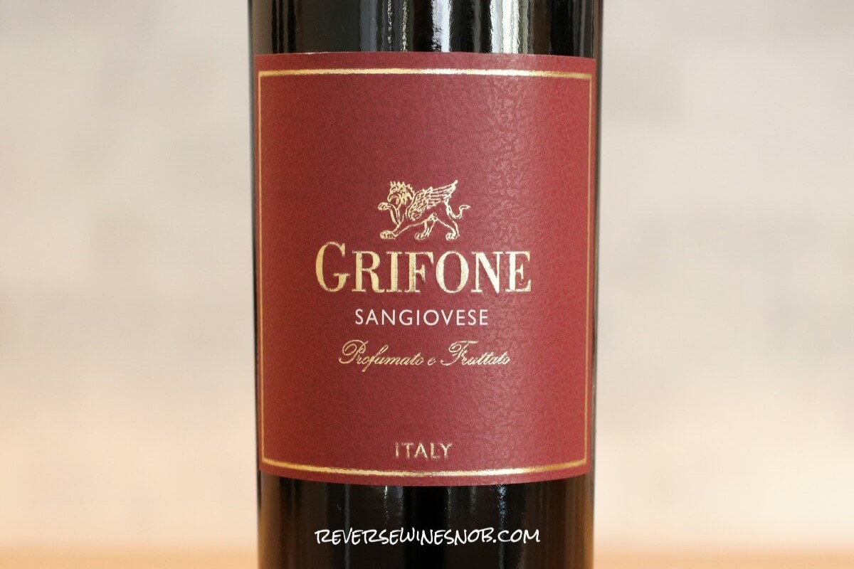 Sangiovese wine