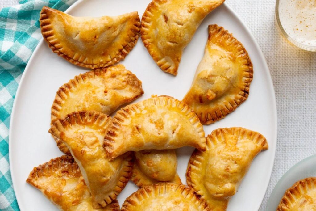 Sauteed Onion Ham and Cheese Empanadas by Little Black Skillet