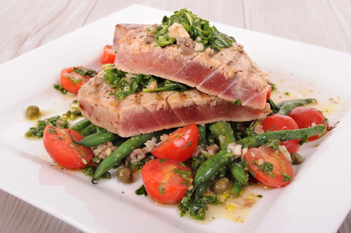 Seared Tuna Steak