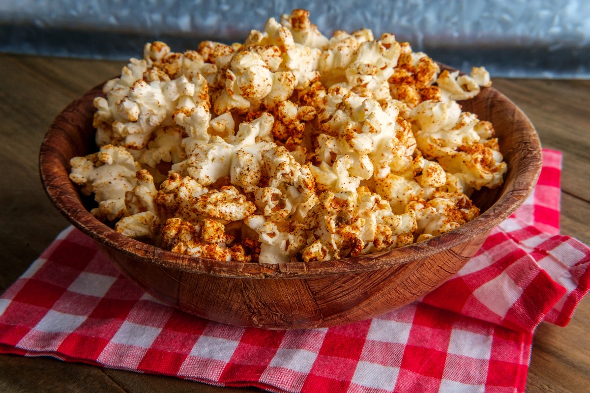 Seasoned popcorn