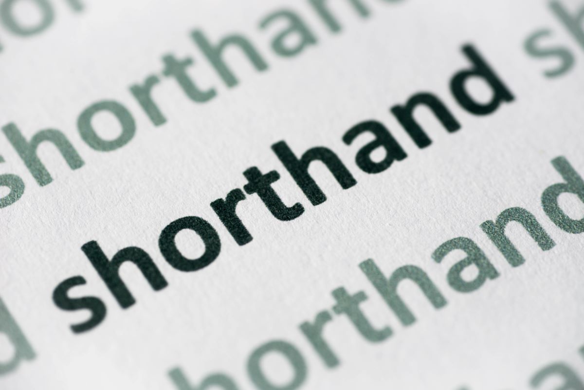Shorthand
