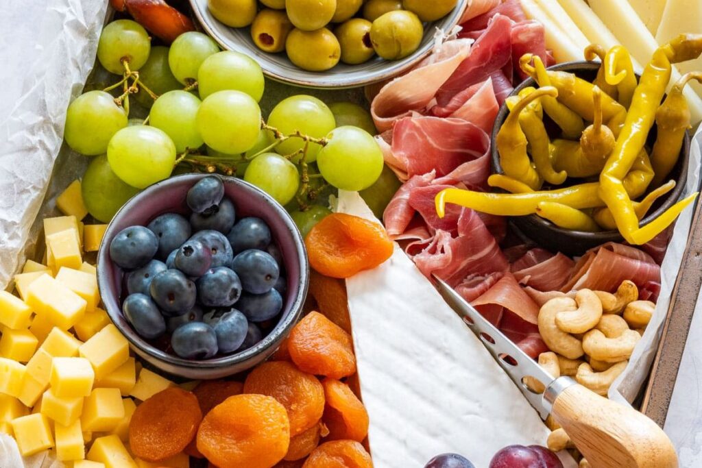 Simple Charcuterie Board by Appetizer Addiction