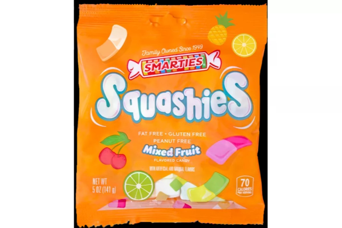 Smarties Mixed Fruit Squashies