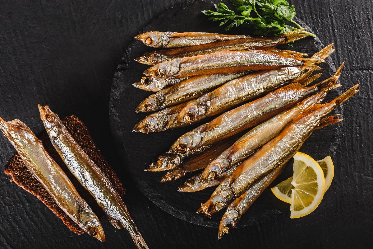 Smoked herring