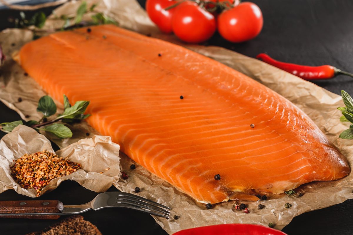 Smoked salmon