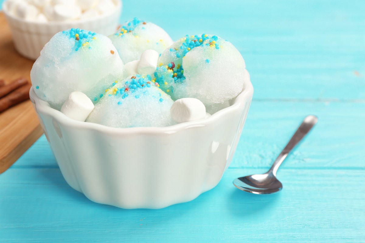 Snow balls icecream