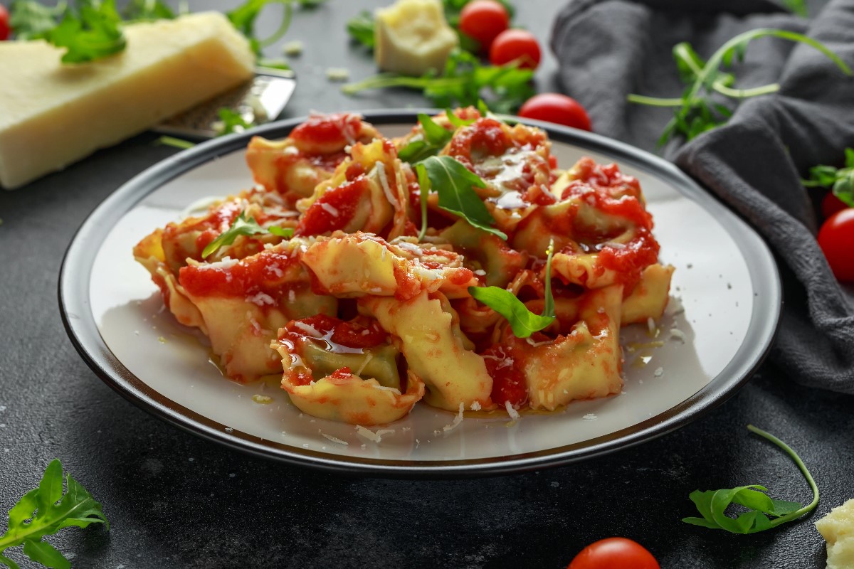 Spinach and ricottaa pasta