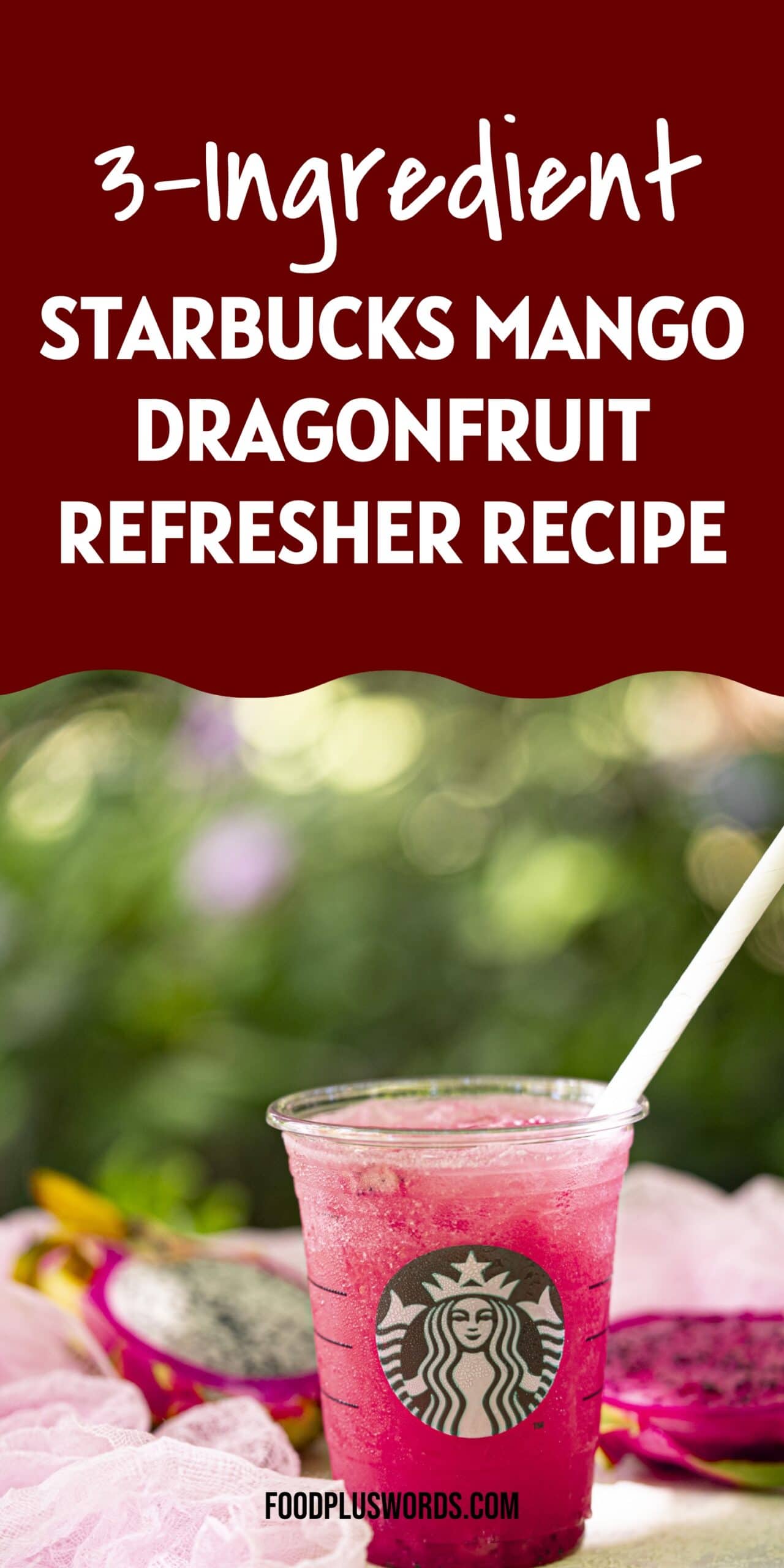 Starbucks Dragonfruit Refresher