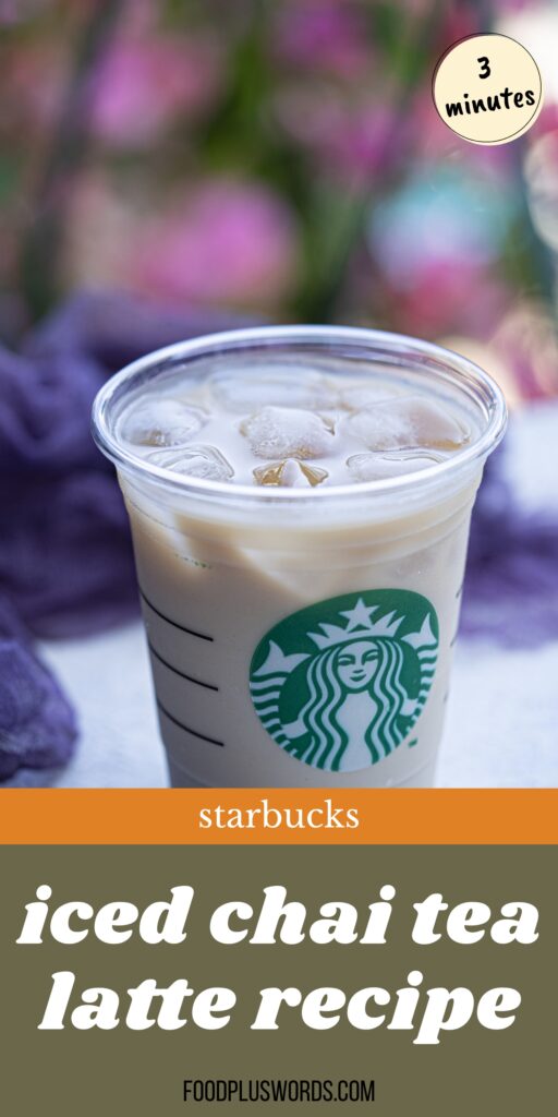 Starbucks Iced Chai Tea Latte