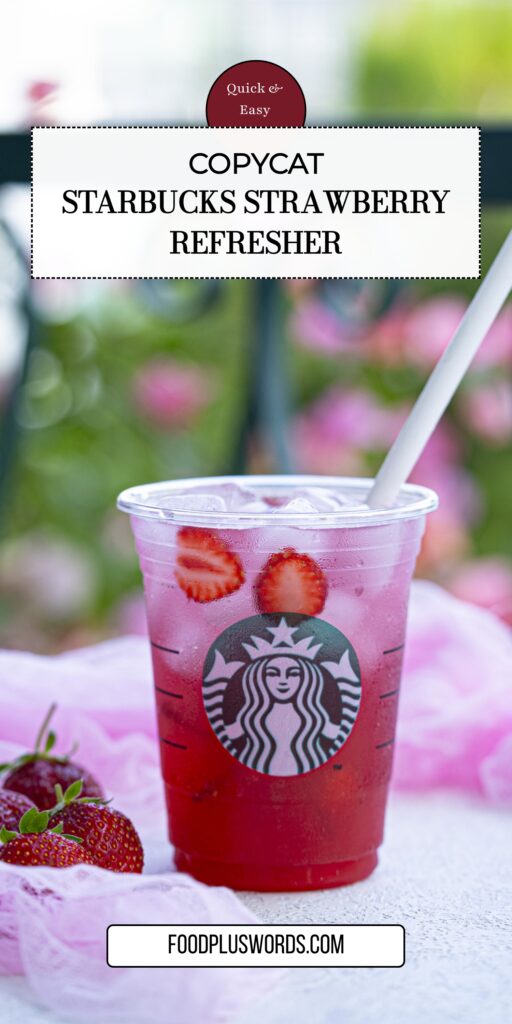Starbucks Strawberry Acai Refresher