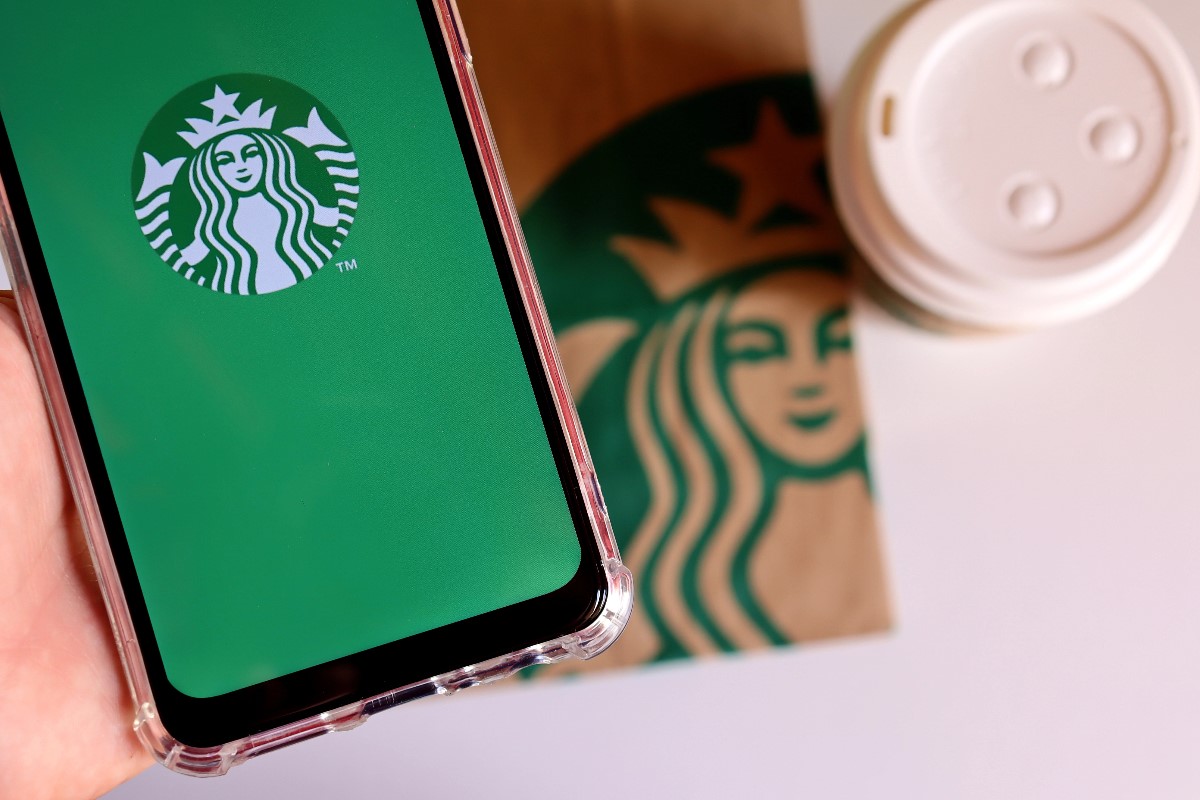 Starbucks menu app