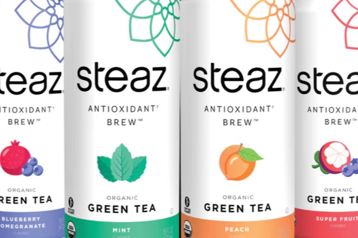 Steaz green tea soda