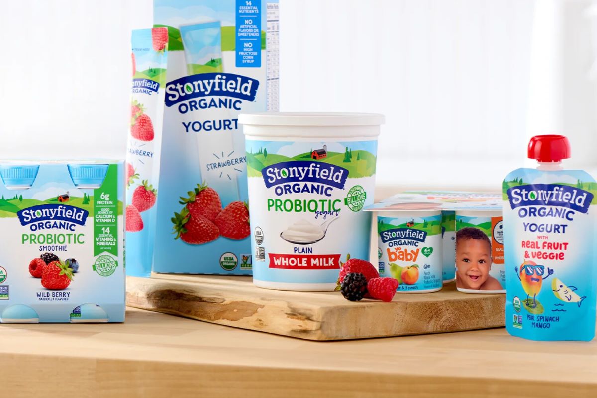 Stonyfield yoghurt