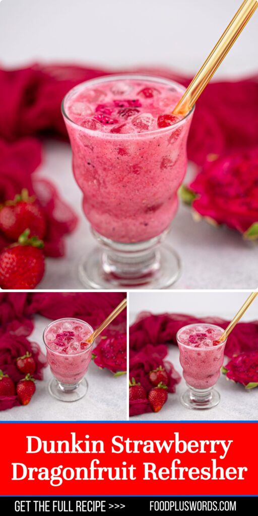 Strawberry Dragonfruit Refresher recipe