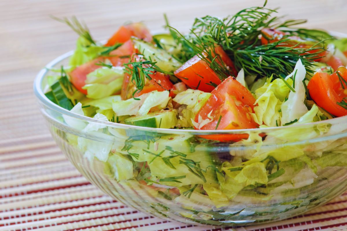 Summer crunch salad