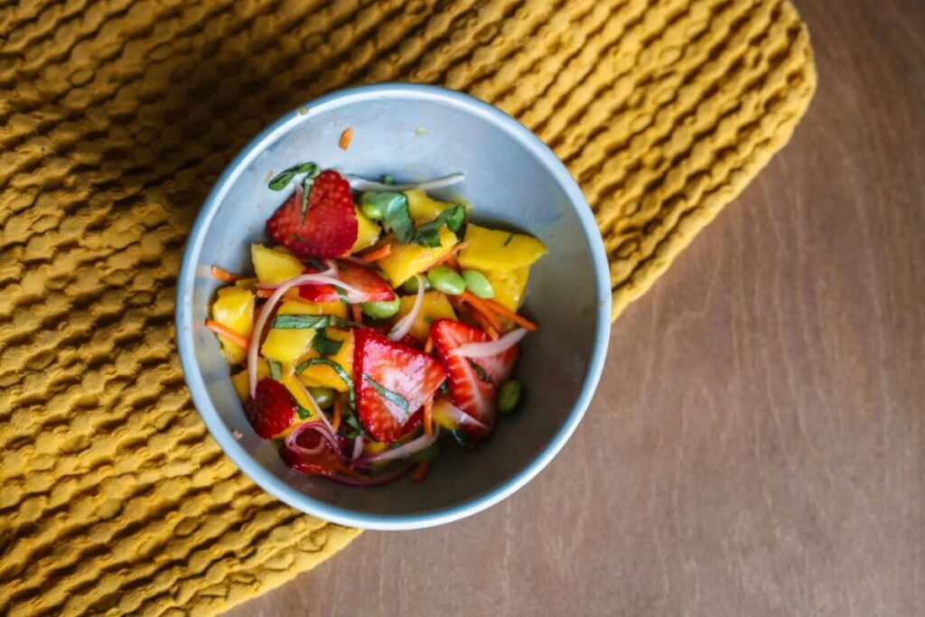 Sweet Spicy Summer Salad by Tasty Cue