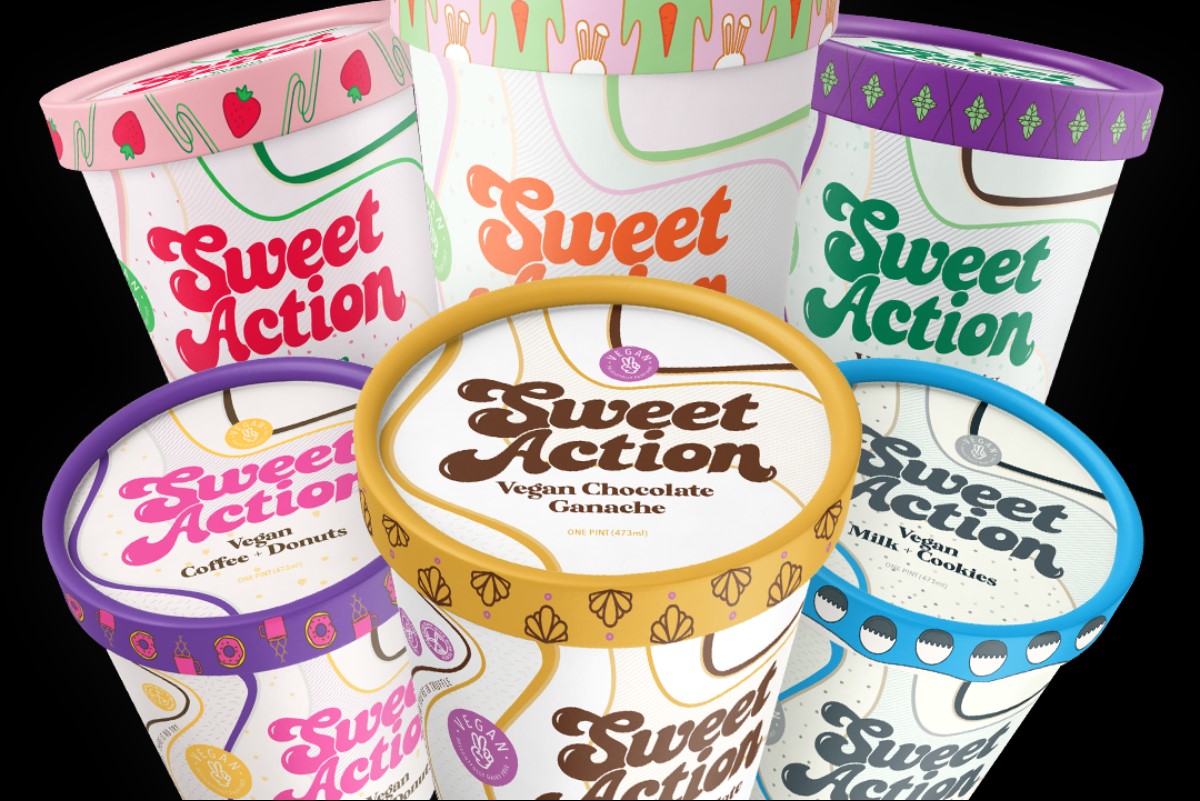 Sweet action ice cream