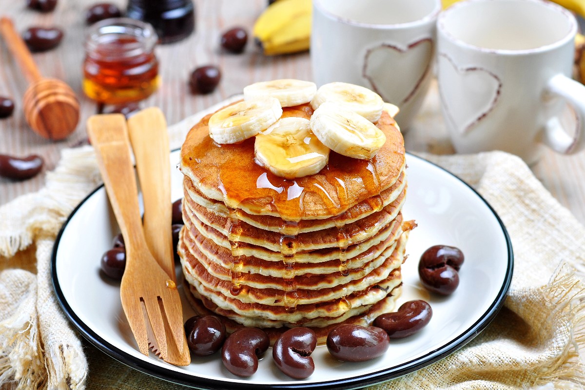 SyrupMotor oil on pancakes