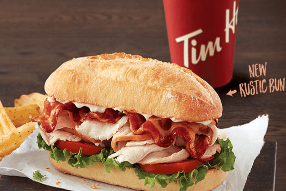 Tim horton sandwich