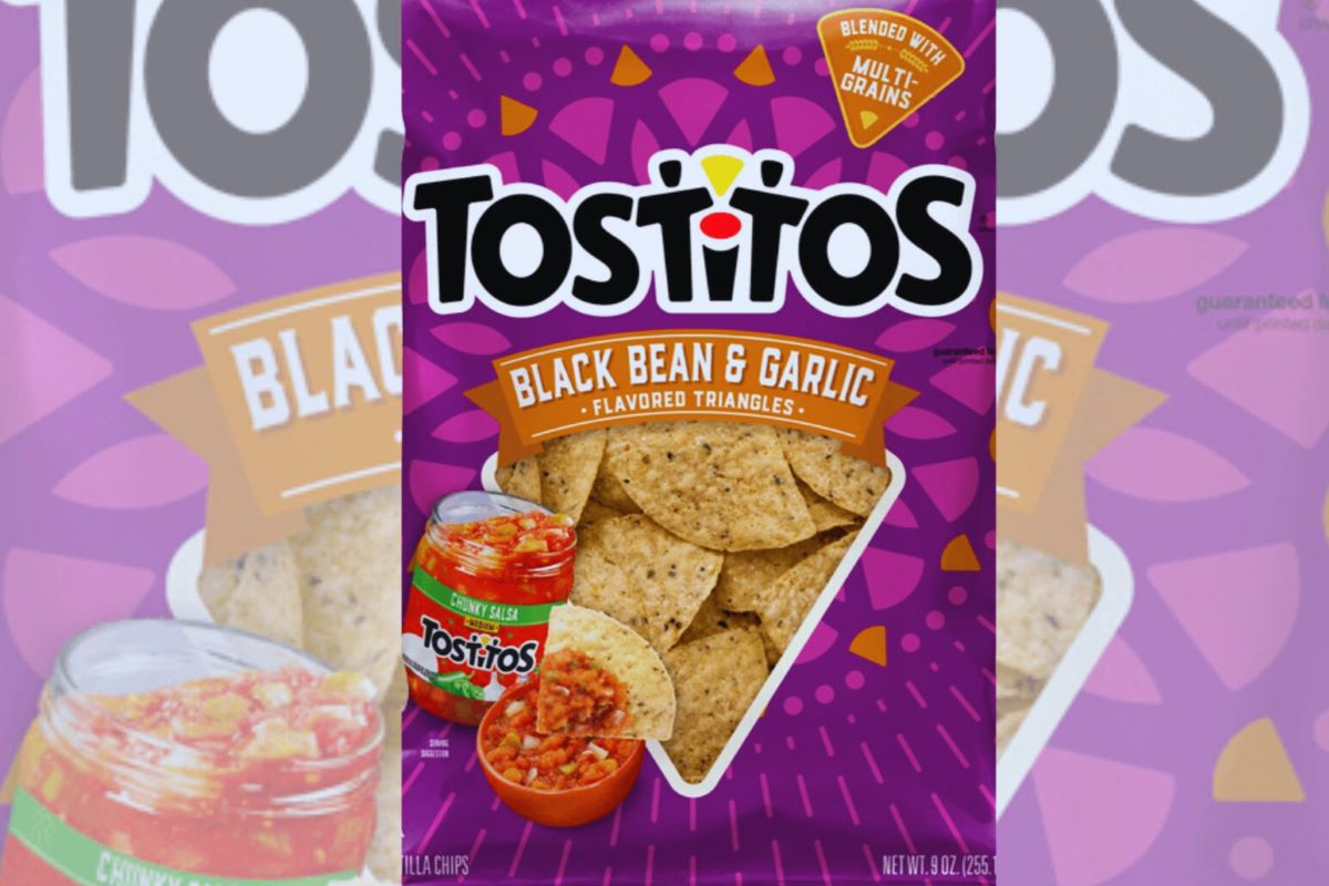 Tostitos black bean and garlic
