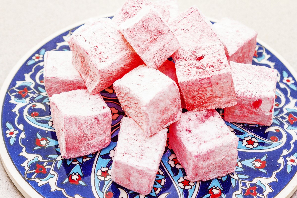 Turkish rose delight