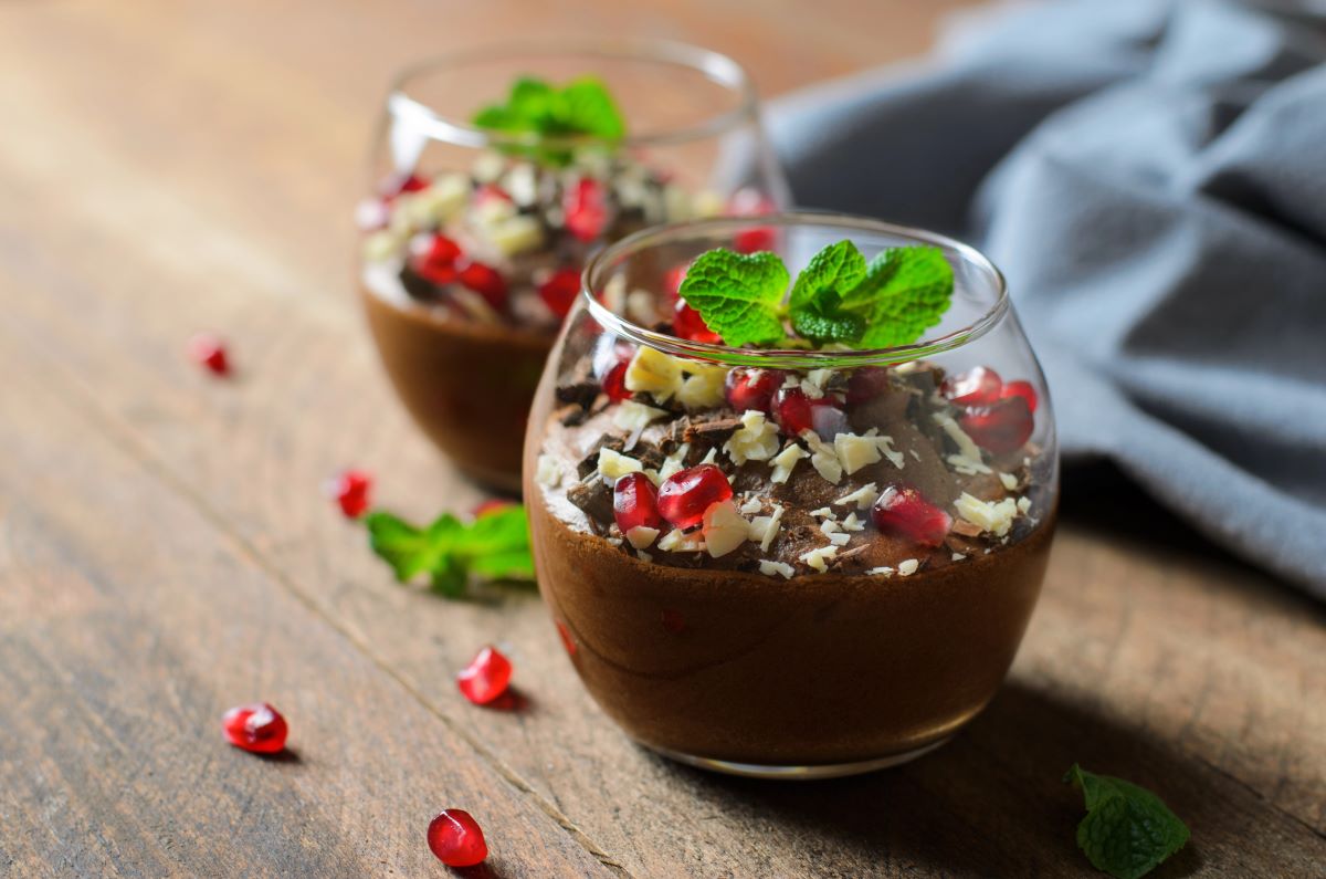 Two Ingredient Chocolate Mousse