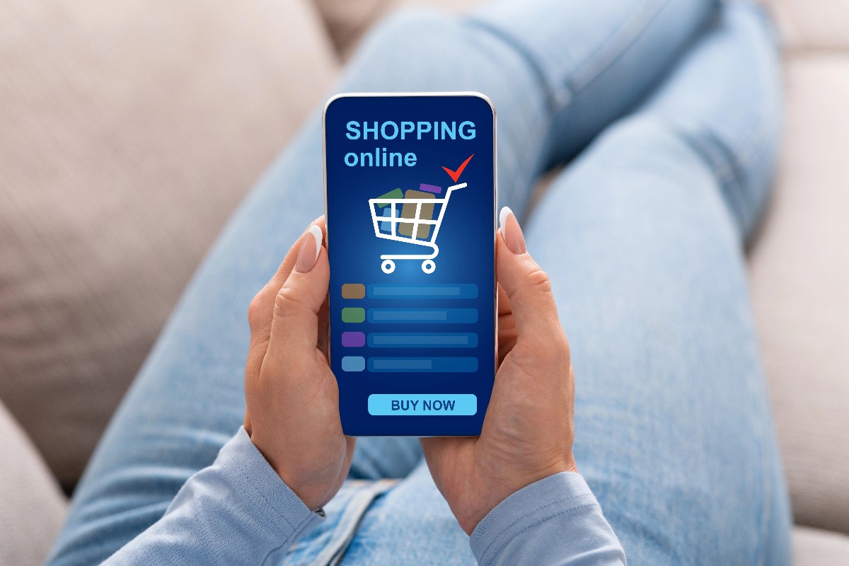 Using grocery store app