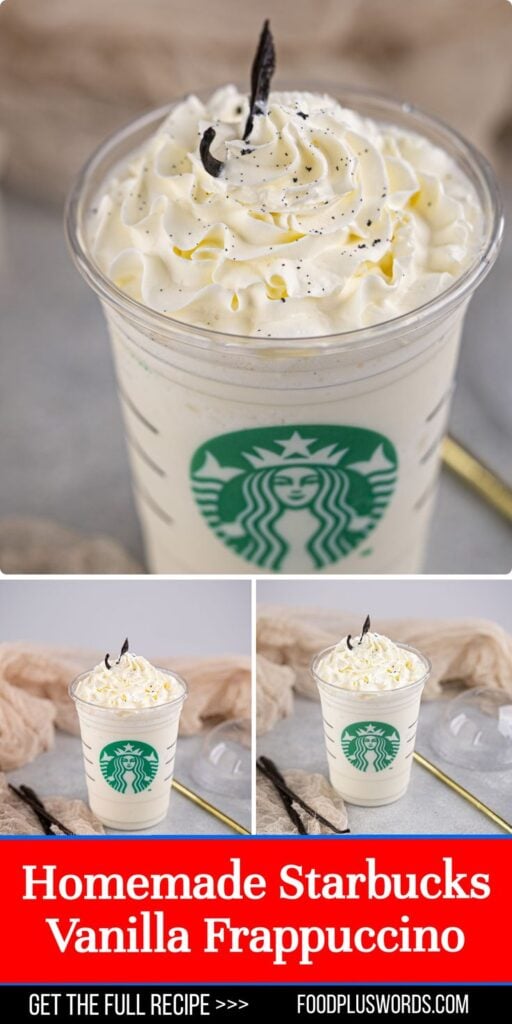 Vanilla Bean Frappuccino