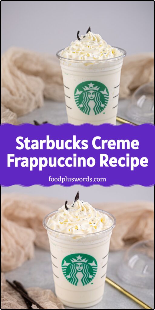 Vanilla Bean Frappuccino