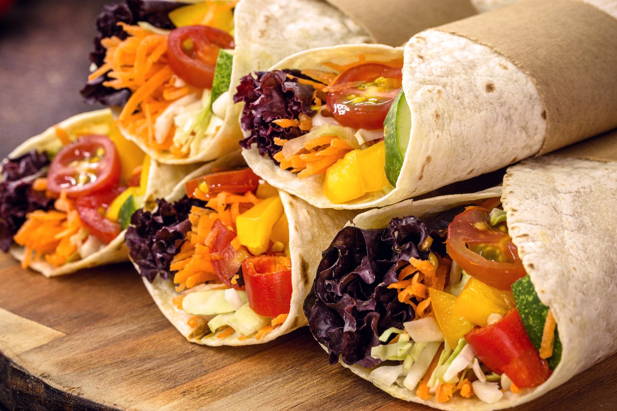 Veggies burritos